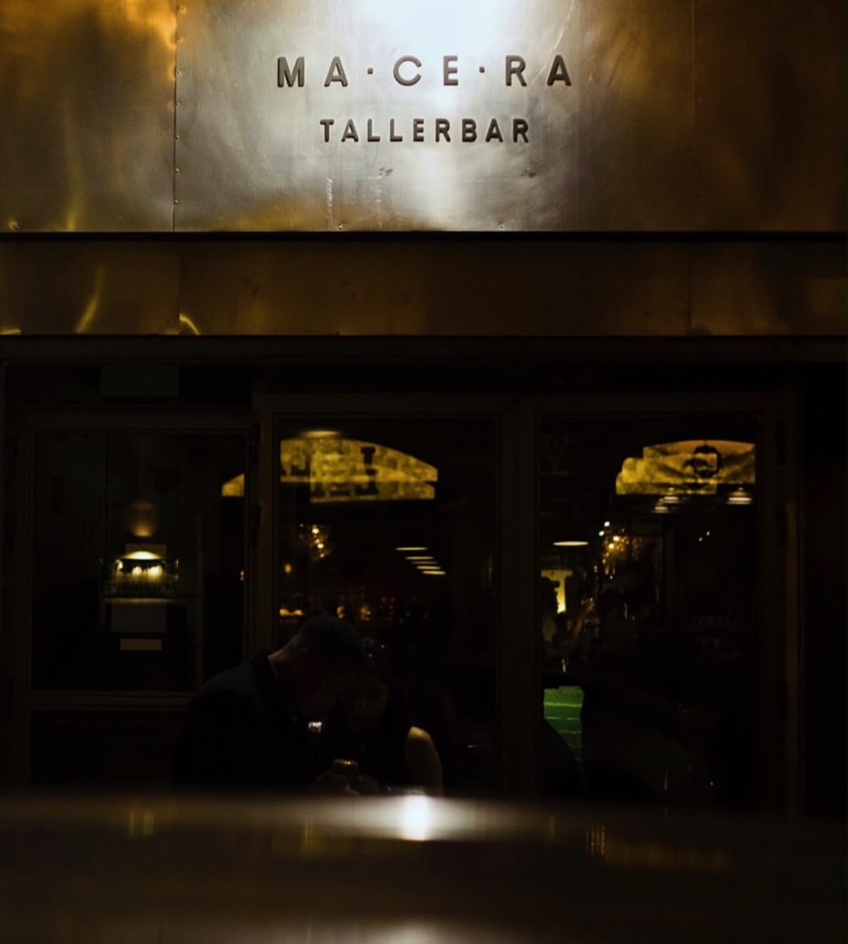 The Macera Tallerbar entrance